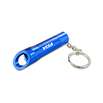 Pop Light Bottle Opener Keychain-Logo